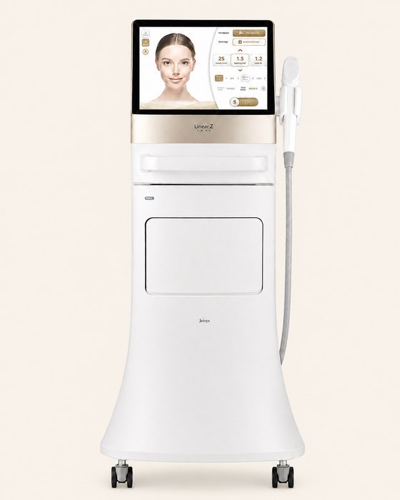 Equipamento LinearZ utilizado em tratamentos dermatológicos individualizados